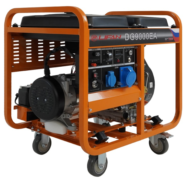 Дизельный генератор Lifan DG9000EA 00159884 для газового котла фото