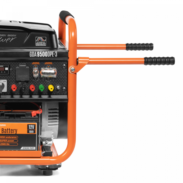 Бензиновый генератор DAEWOO GDA 9500DPE-3 для газового котла фото