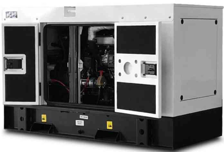 Дизельный генератор Амперос АД 16-Т230 в кожухе с АВР фото