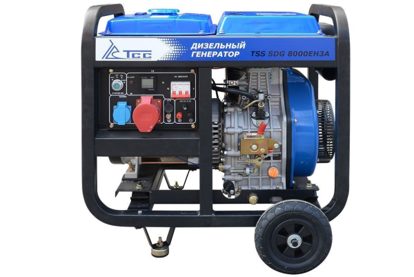 Дизельный генератор ТСС SDG 8000EH3A с АВР 033518 Дизельный генератор ТСС SDG 8000EH3A с АВР 033518 фото