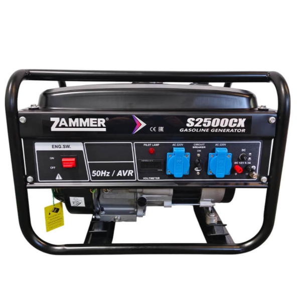 Бензиновый генератор Zammer S2500CX для газового котла фото