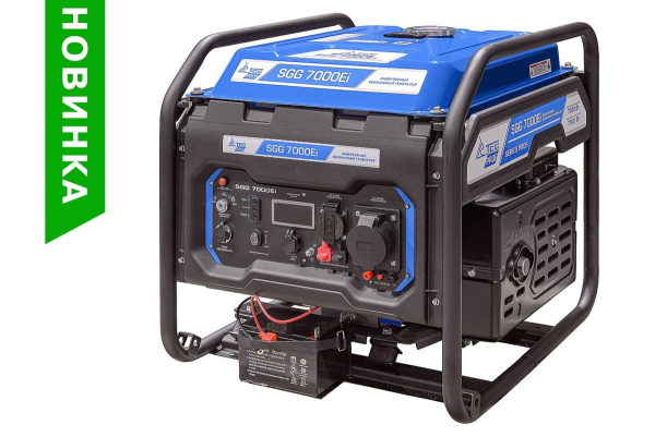 Бензиновый инверторный генератор ТСС SGG 7000Ei портативный фото
