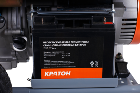 Бензиновый генератор КРАТОН GG-6500EM фото