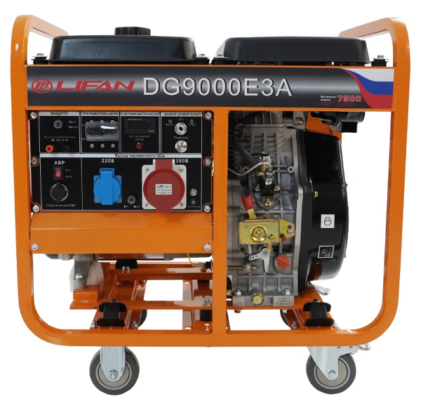 Дизельный генератор Lifan DG9000E3A 00159885 фото