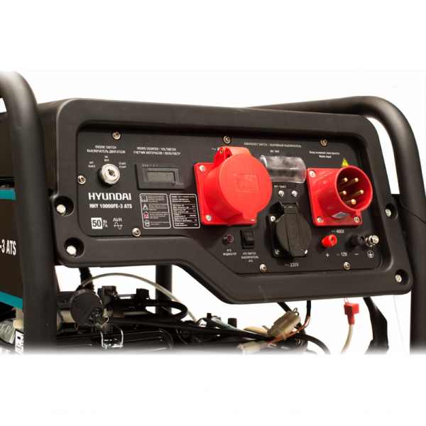 Бензиновый генератор Hyundai HHY 10000FE-3 ATS с автозапуском для газового котла фото