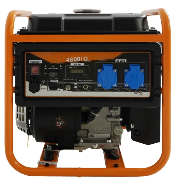 Бензиновый инверторный генератор Lifan 4800IO фото