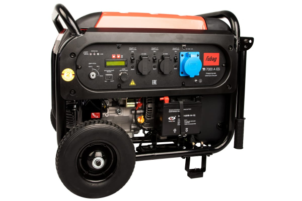 Бензиновый инверторный генератор Fubag TI 7000 A ES портативный фото