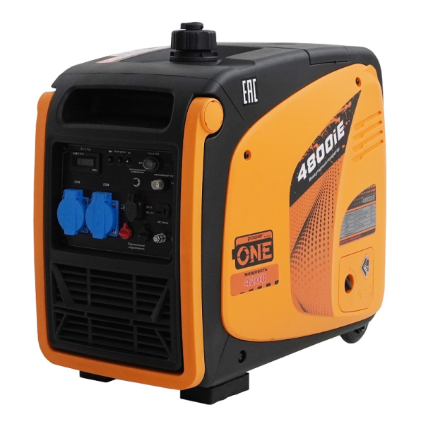 Бензиновый инверторный генератор Lifan 4800IE для газового котла фото