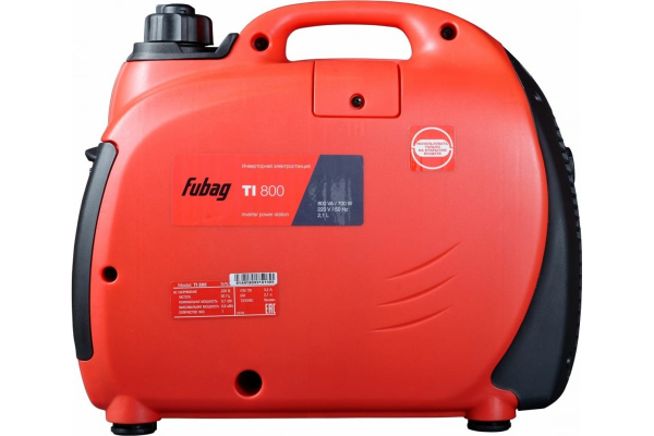 Бензиновый инверторный генератор Fubag TI 800 для газового котла фото