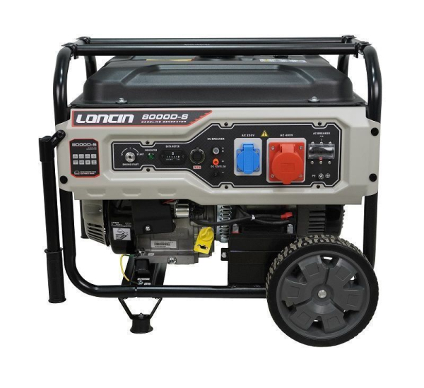 Бензиновый генератор Loncin LC8000D-S фото