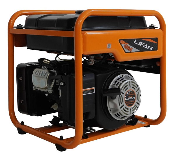 Бензиновый инверторный генератор Lifan 6500IOE портативный фото
