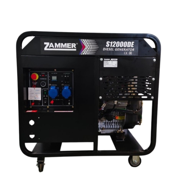 Дизельный генератор Zammer S12000DE S12000DE для газового котла фото