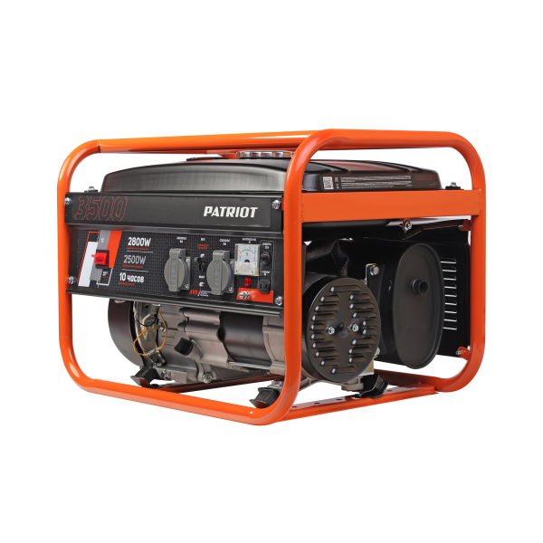 Бензиновый генератор PATRIOT SRGE 3500 на колесах фото