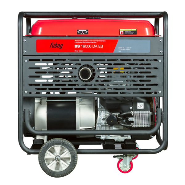Бензиновый генератор Fubag BS 19000 DA ES синхронный фото