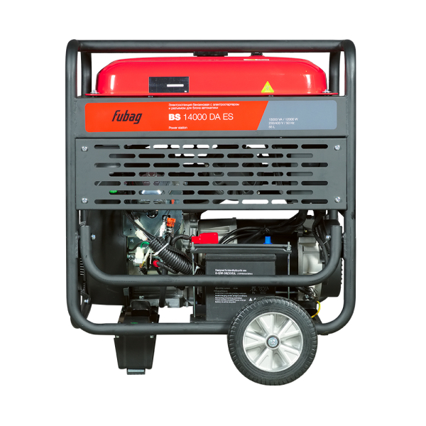 Бензиновый генератор Fubag BS 14000 DA ES синхронный фото