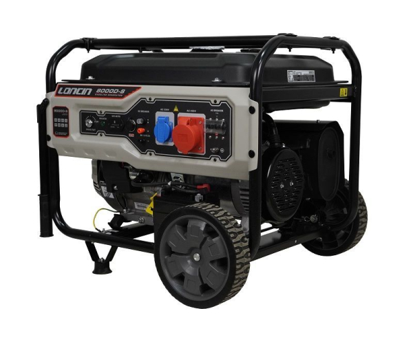 Бензиновый генератор Loncin LC8000D-S фото