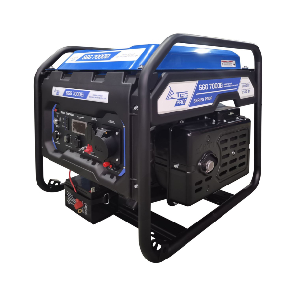 Бензиновый инверторный генератор ТСС SGG 7000Ei для газового котла фото