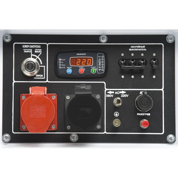 Дизельный генератор DAEWOO DDAE10000DSE-3 DDAE 10000DSE-3 на колесах фото