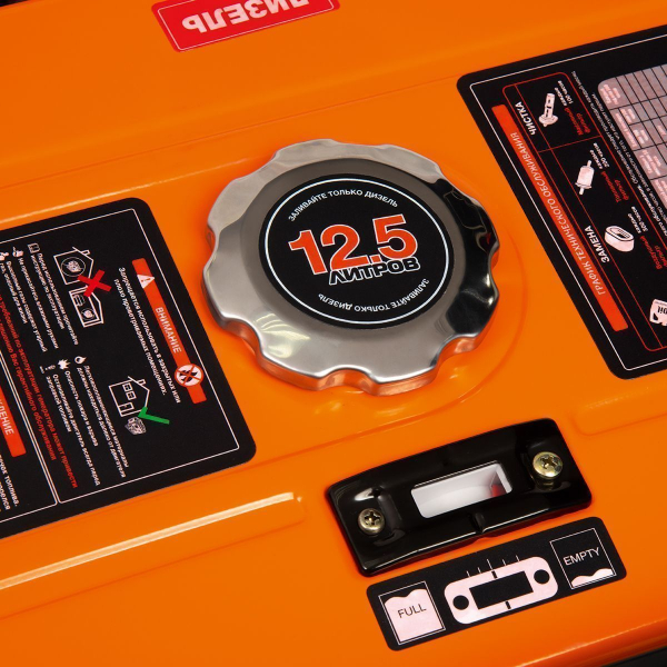 Дизельный генератор DAEWOO DDAE 11000DXE-3 DDAE 11000DXE-3 на колесах фото