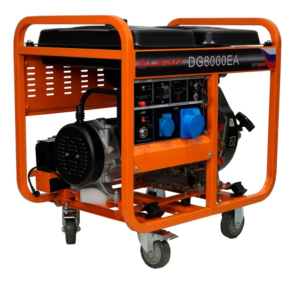 Дизельный генератор Lifan DG8000EA 00157314 для газового котла фото