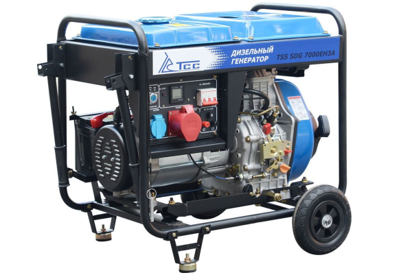Дизельный генератор ТСС SDG 7000EH3A с АВР 033541 Дизельный генератор ТСС SDG 7000EH3A с АВР 033541 фото