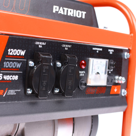 Бензиновый генератор PATRIOT GRS 1500 фото