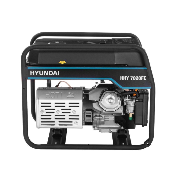 Бензиновый генератор Hyundai HHY 7020FE стационарный фото