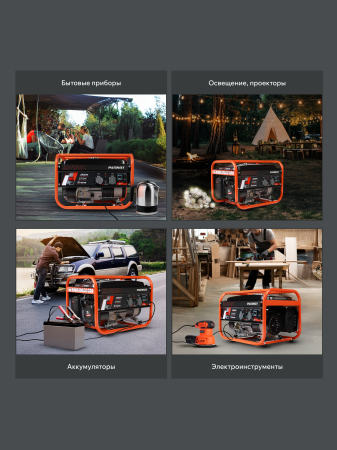 Бензиновый генератор PATRIOT GRS 3700 C фото