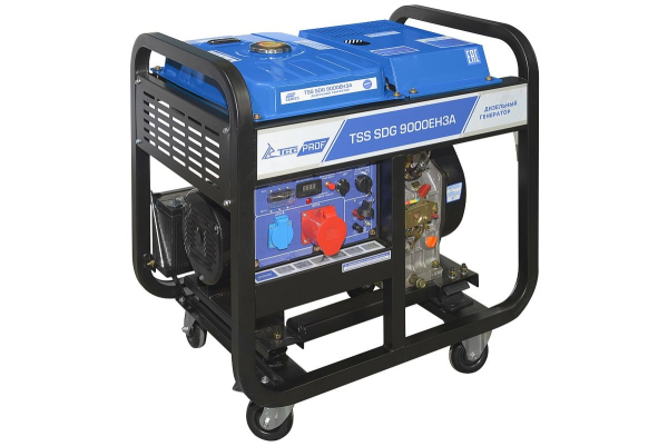 Дизельный генератор ТСС SDG 9000EH3A 100031 фото