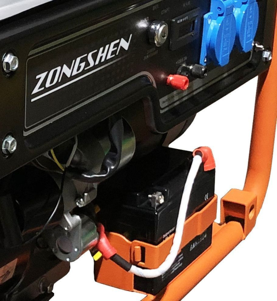 Бензиновый генератор Zongshen PB 3300 E для гаража фото