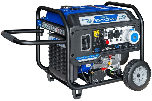 Бензиновый инверторный генератор ТСС SGG 10000Ei портативный фото