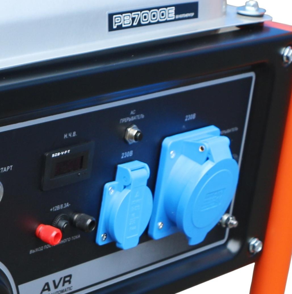 Бензиновый генератор Zongshen PB 7000 E для газового котла фото