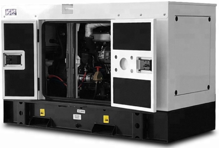 Дизельный генератор Амперос АД 60-Т400 Р (Проф) в кожухе с АВР фото