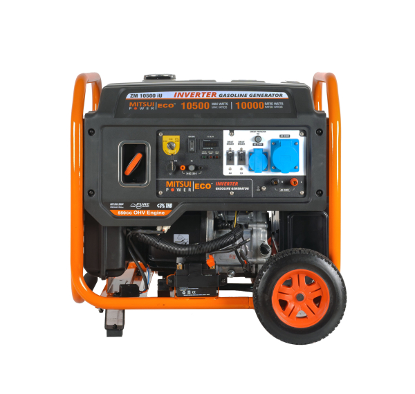 Бензиновый инверторный генератор Mitsui ZM 10500 IU на колесах фото
