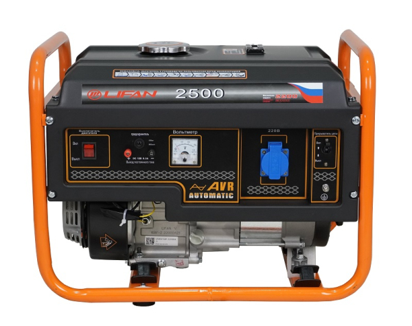 Бензиновый генератор Lifan 2 GF-3 (LF2500) для газового котла фото