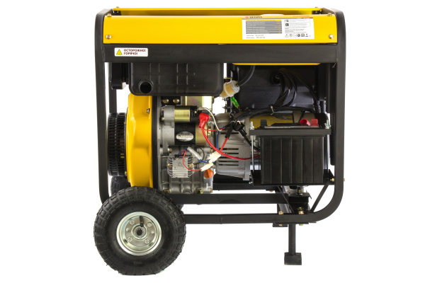 Дизельный генератор DENZEL DD6300Е 94657 для газового котла фото