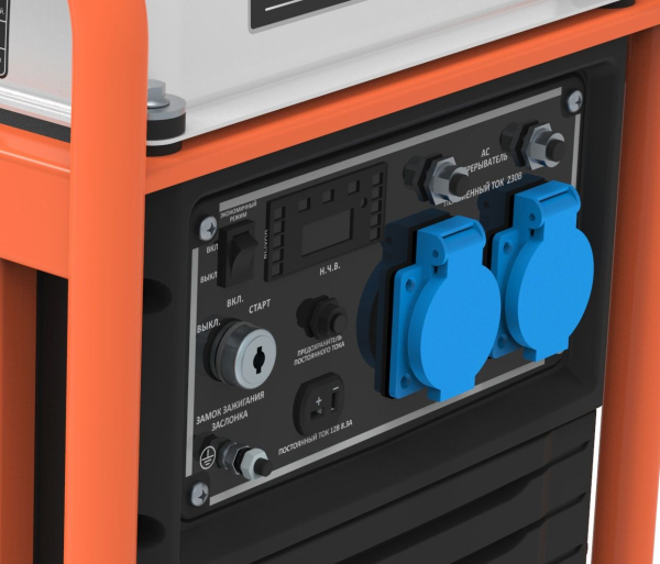 Бензиновый инверторный генератор Zongshen BPB 4000 E портативный фото