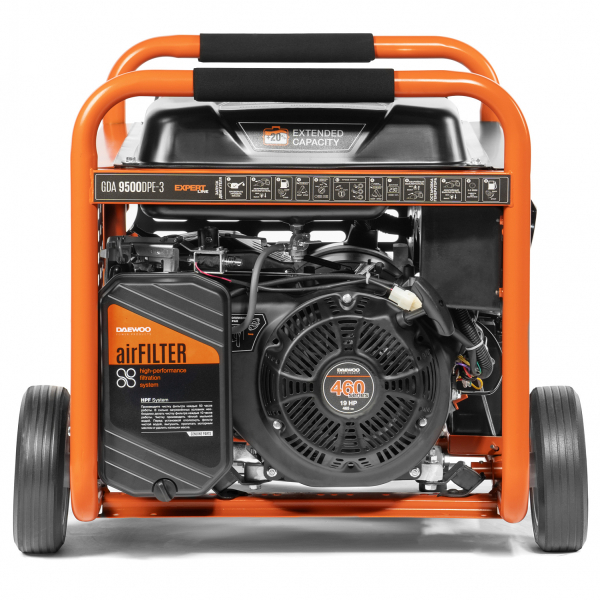 Бензиновый генератор DAEWOO GDA 9500DPE-3 для газового котла фото