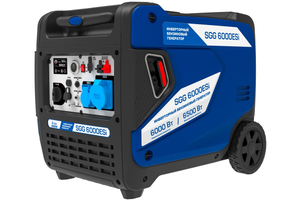 Бензиновый инверторный генератор ТСС SGG 6000ESi портативный фото
