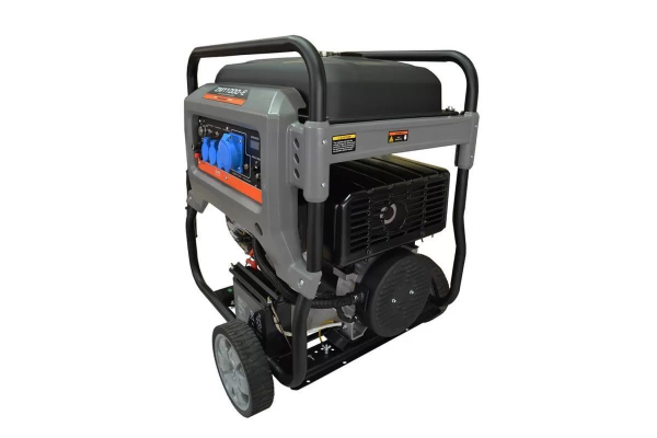 Бензиновый генератор Mitsui ZM 11000 E на колесах фото