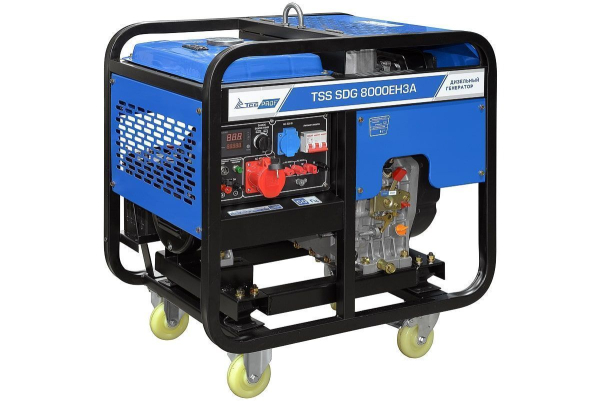 Дизельный генератор ТСС SDG 8000EH3A 100051 для газового котла фото