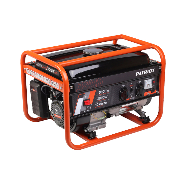 Бензиновый генератор PATRIOT SRGE 3800 синхронный фото