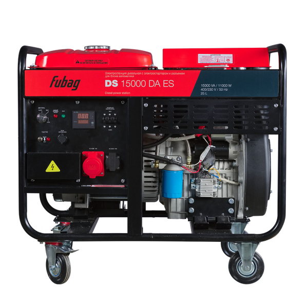 Дизельный генератор Fubag DS 15000 DA ES 646226 для газового котла фото