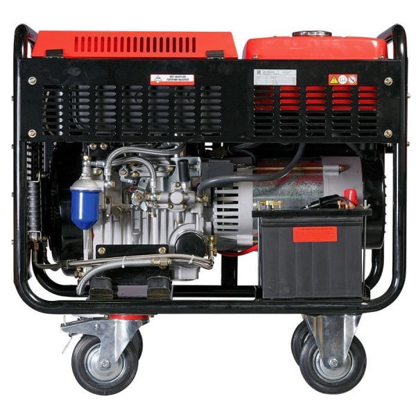 Дизельный генератор Fubag DS 11000 A ES 838213 на колесах фото