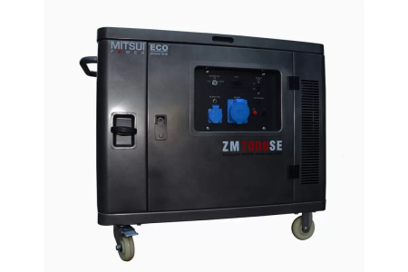 Бензиновый генератор Mitsui ZM 7000 SE фото