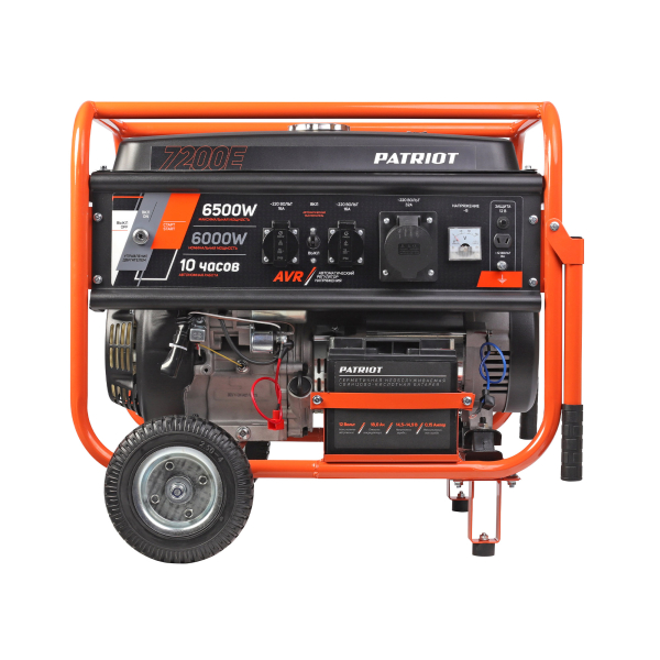 Бензиновый генератор PATRIOT SRGE 7200 E фото