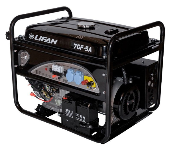 Бензиновый генератор Lifan 7 GF-5A (LF7500AE) Бензиновый генератор Lifan 7 GF-5A (LF7500AE) фото