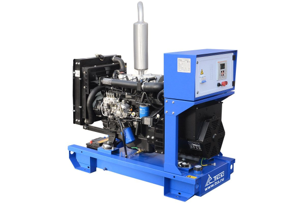 Дизельный генератор ТСС АД-16С-Т400 в погодозащитном кожухе 025182 стационарный фото