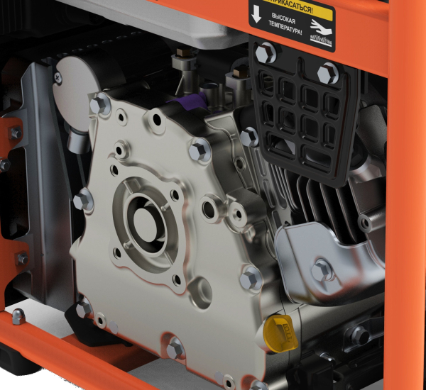 Бензиновый инверторный генератор Zongshen BPB 4500 E для газового котла фото