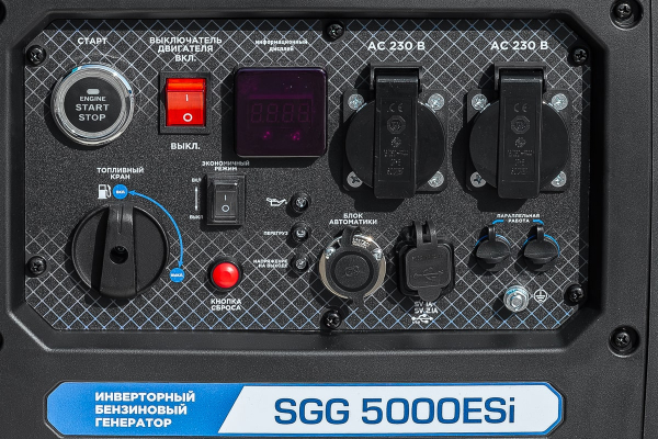 Бензиновый инверторный генератор ТСС SGG 5000ESi фото